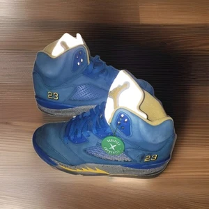 Air Jordan 5 Retro JSP Laney Varsity Estilo Real # CD2720-400 Talla 10 Auténtico - Imagen 1 de 24