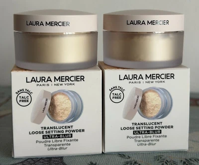 Laura Mercier 2 Translucent Loose Talc-Free Setting Powder Ultra-Blur NWB RRP£46 - Image 1 of 4