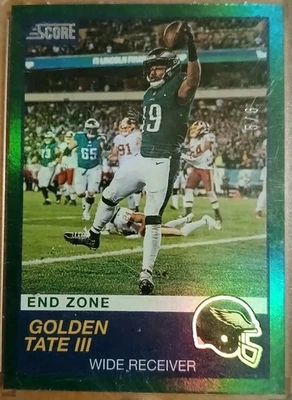 2019 Score - Golden Tate #192 End Zone /6 - Image 1 of 2