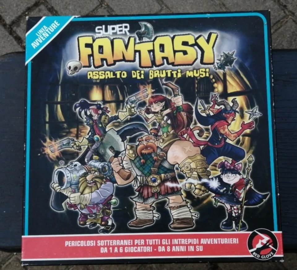 Super Fantasy - Assalto dei Brutti Musi – Gioco di ruolo in scatola - Red Glove  - Immagine 1 di 3