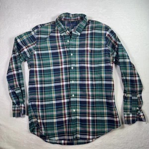 Camisa Ralph Lauren Calce Clásico A Cuadros Con Botones Manga Larga Para Hombre Grande - Imagen 1 de 6