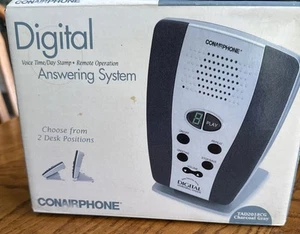 Système de répondeur numérique Conairphone TAD2018CG neuf dans sa boîte vintage NOS heure/date - Photo 1/7