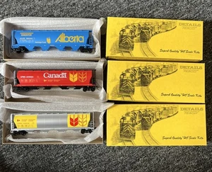 Juego de tren de Canadá Occidental 18949-1186 tolva cilíndrica CPWX 3 juegos NUEVO - Imagen 1 de 12