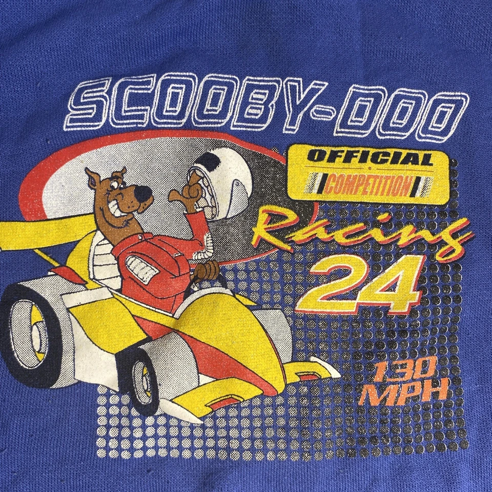 Vintage Cartoon Network Scooby-Doo Wear R U Boys SZ 6 Graphic Sweatshirt Y2K - Image 1 of 4