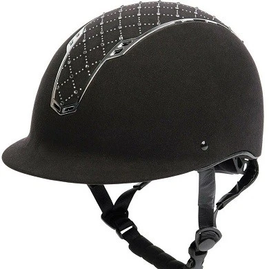 % Harry´s Horse Sicherheits-Reithelm Centaur Argyle schwarz-silber-UVP €99,95-NH - Bild 1 von 1