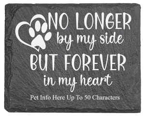 Engraved Personalised Slate Pet Memorial Plaque 8" X 10", Memorials & Urns - Picture 1 of 2