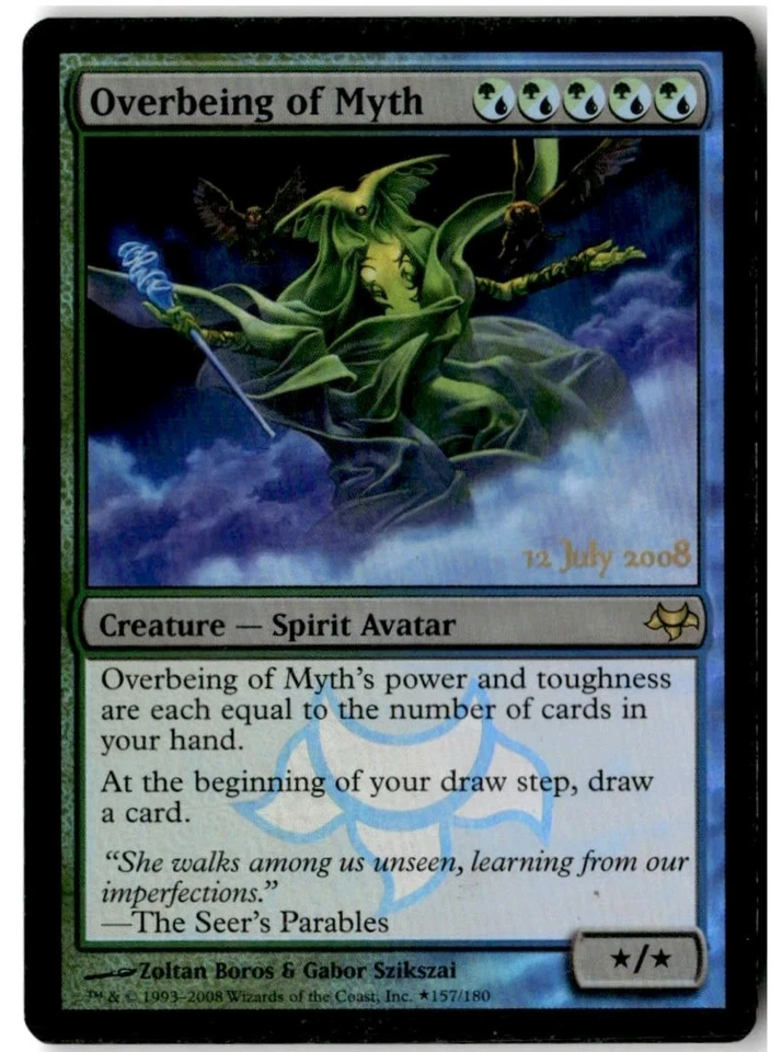 Magic the Gathering OVERBEING of MYTH #157/180 Promo Prize Foil Eventide 2008 NM - Image 1 of 1