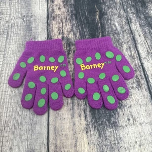 Vintage kids Barney gloves - Picture 1 of 6