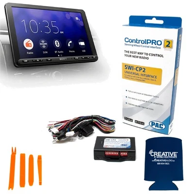 Sony XAV-AX8000 8.95" Bluetooth Media Receiver with Steering Wheel Interface - Image 1 of 4