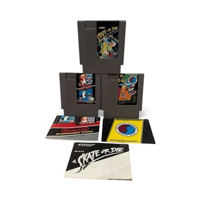 Lote NES con Manuales Leer Foto 1 de 3