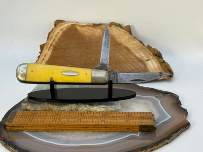 Vintage 1973 7dot Case XX 3299 1/2 Railsplitter 2 Blade Swell end Jack--2156.25 - Image 1 of 4