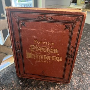 Potter's Popular Encyclopedia —William Blackwood—1878—Wörterbuch —Illustriert - Bild 1 von 21