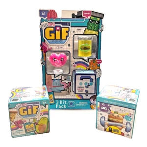 Neu Oh My Gif Gifs Gone Live! 3 Bit Pack mit einem Überraschungs-GIFbit drin! Neu - Bild 1 von 11