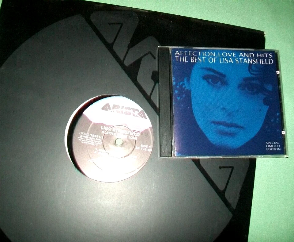 Лиза Стэнсфилд ** промо винил / CD лот ** немного больше любви -- лучший из - Изображение 1 из 1