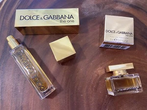 Lot Dolce & Gabbana The One Eau De Parfum Purse Spray & Mini EDP NEW - Picture 1 of 1