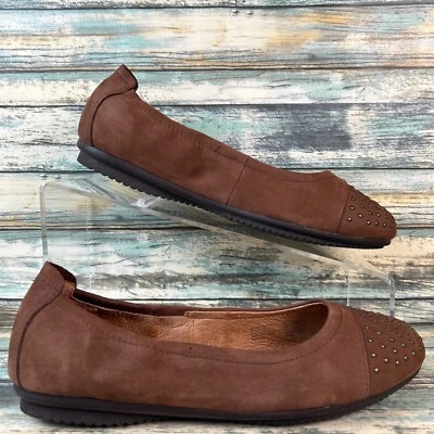 Josef Seibel Flats Womens Size 5-5.5 Brown Leather Comfort Loafers - Image 1 of 4