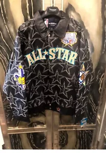 JH DESIGNS 2008 BASKET BALL NBA ALL STARS LEATHER JACKET - 2XL - Picture 1 of 11