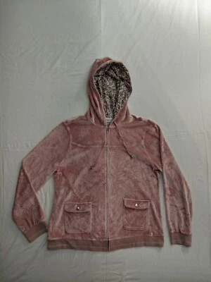 Sudadera con capucha de terciopelo Zenergy by Chico's Foto 1 de 4