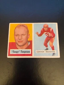 1957 Topps Football #12 ¡¡Torgy Torgeson!! (N) ¡ENVÍO DE $1!! - Imagen 1 de 2