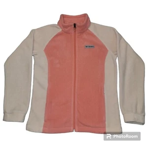 Columbia Benton Springs Youth Girls Full Zip Fleece Jacket Size Large 14/16 - Picture 1 of 9