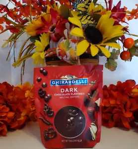 GHIRARDELLI ~ Dark Chocolate 🍫 Melting Wafers ~ 10 oz Bag - Sealed ~ NEW ~READ - Picture 1 of 3