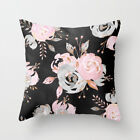 Trendy Flower Floral Printed Pillow Case Sofa Throw Cushion Cover Home Decor New