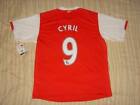 Arsenal Soccer Jersey Nike England Football Shirt Trikot Gunners Cyril 9 NEW
