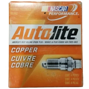 Autolite 25 Copper Spark Plugs 4 Pack Nascar Performance New - Picture 1 of 4