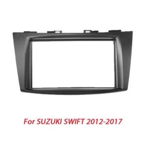 Cuadro de tablero de panel de fascia de radio estéreo para automóvil para Suzuki Swift 2012-2017 - Imagen 1 de 5