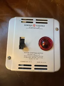 Vintage NOS GE General Electric Control Motor Starting Switch CR1061-G2A1 New - Picture 1 of 12