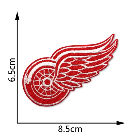 Detroit Red Wings Iron/Sew On NHL Hockey Jersey Embroidered Patch Cover