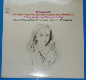 Gold & Fizdale/Ormandy MENDELSSOHN Concerto for 2 Pianos Columbia MS 6681 SEALED - Picture 1 of 2