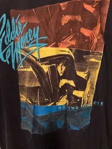 Vintage Eddie Money concert Shirt 1988 nothing to lose tour - Picture 1 of 5