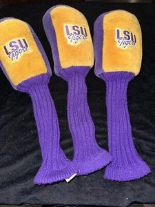 LSU Tigers Golf Club Covers - Picture 1 of 2