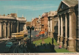 Trinity College Bank of Ireland College Green Dublin IContinental Postkarte - Bild 1 von 2