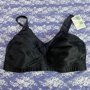 Amoena #2115 Women's 42DD Ava Style Black Mastectomy Bra - Picture 1 of 15