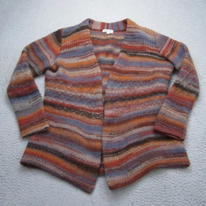 Vintage Orvis Cardigan Womens L Wool Knit Southwestern Tribal Aztec Sweater - Picture 1 of 13