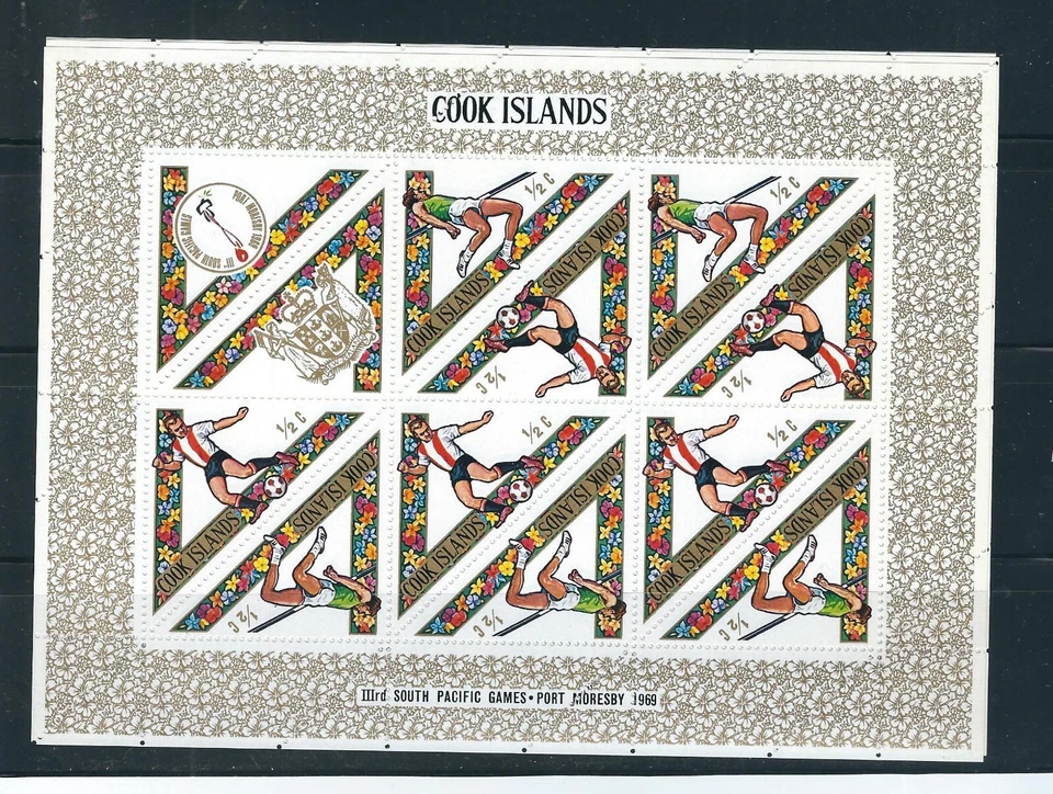 Cook Islands SC # 258C 3rd South Pacific Games  . MNH - Image 1 of 1