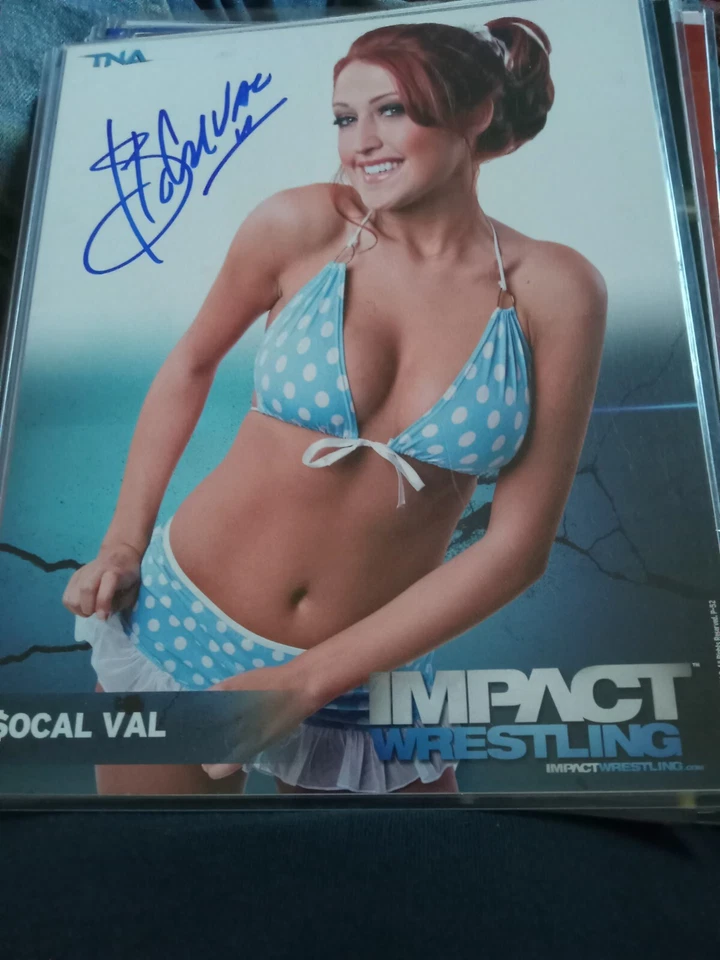 socal val подпись 8 x 10 фото - Изображение 1 из 1