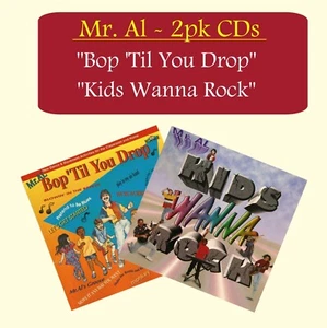 Mr. Al - Bop 'Til You Drop &"Kids Wanna Rock; 2xCD Melody Records; VG+ - Foto 1 di 8