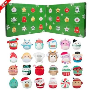 Christmas 24 Micromallows Holiday Advent Calendar, 2024 Squishmallows Calendar` - Picture 1 of 8