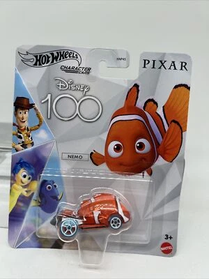 Hot Wheels Disney 100 Years Finding Nemo  Character Car 2023 COMBINE SHIP! - Image 1 of 2