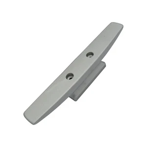Botín de aluminio de 2 orificios (120 mm cubierta anodizada barco cuerda segura soporte marino) - Imagen 1 de 8