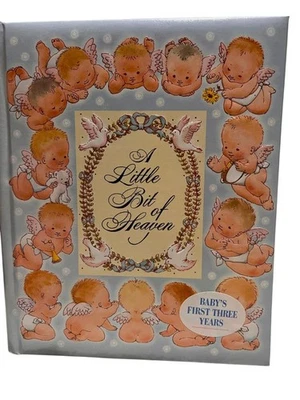 Hallmark Baby's First Three Years Vintage Keepsake Memory Book Blue Baby Boy New - Image 1 of 4