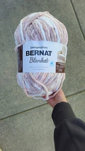 Bernat Blanket Big Ball Yarn-Salmon Sand Variegated - Picture 1 of 2