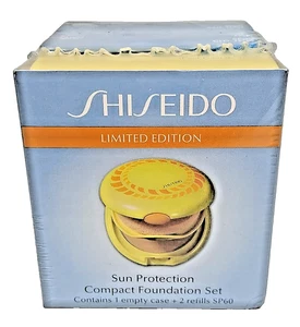 Shiseido Limited Edition Sun Protection Compact Foundation Set – New & Sealed - Picture 1 of 3