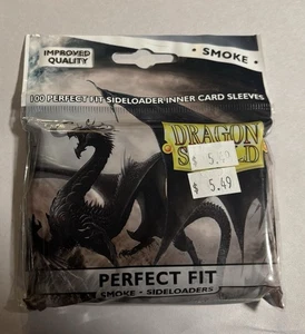 Dragon Shield Sideloaders Perfect Fit Fumo 100 ct Manicotti Standard MTG Pokemon - Foto 1 di 5