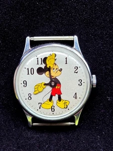 1969 Vintage Mickey Mouse Watch Disney WALT DISNEY PRODUCTIONS 30102469 Timex - Picture 1 of 8