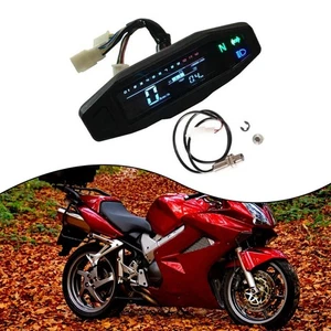 LCD Speedometer Outdoor Rides DC 12V Carburetor Accurate Electrical Signals - Bild 1 von 12