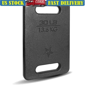 Cast Iron Ruck Weight Weighted Plate Multiple Weight 30LBS Strength Training US - Picture 1 of 7